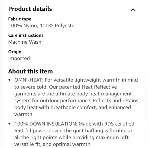 Columbia Lay D Down lii Mid Jacket NWT - Picture 9 of 11